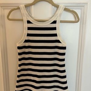MOTHER
The Chin Ups Striped Cotton Stretch Tank Top. Size S. New without tags.